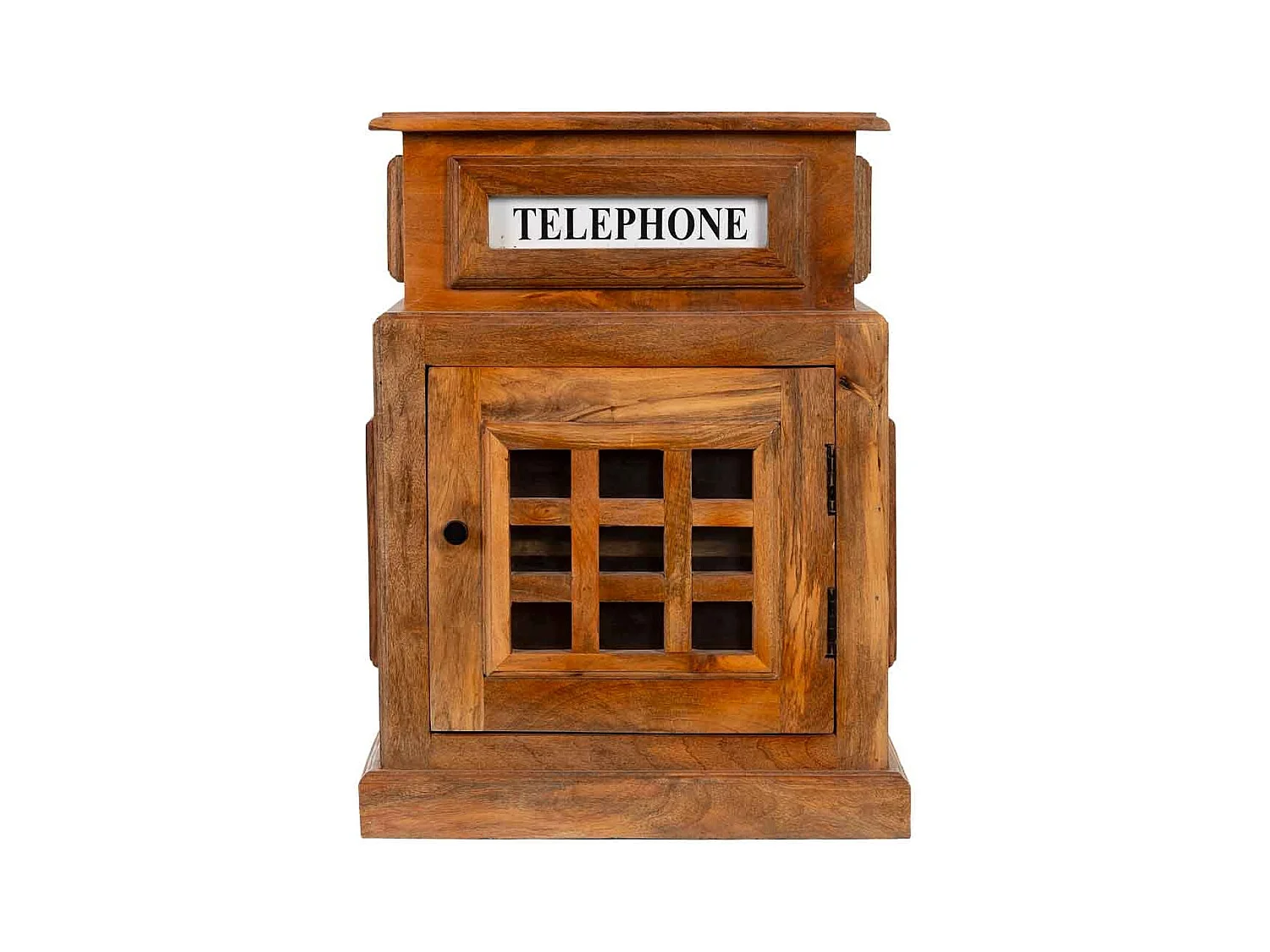 Porta-vinhos castanho 51x38x71 cm