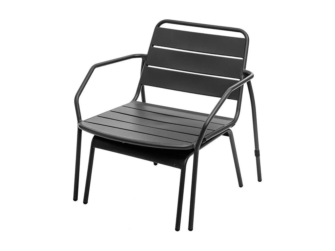 Conjunto Muebles Phuket Jardín Terraza 5 Pzs Estilo Contemporáneo Gris