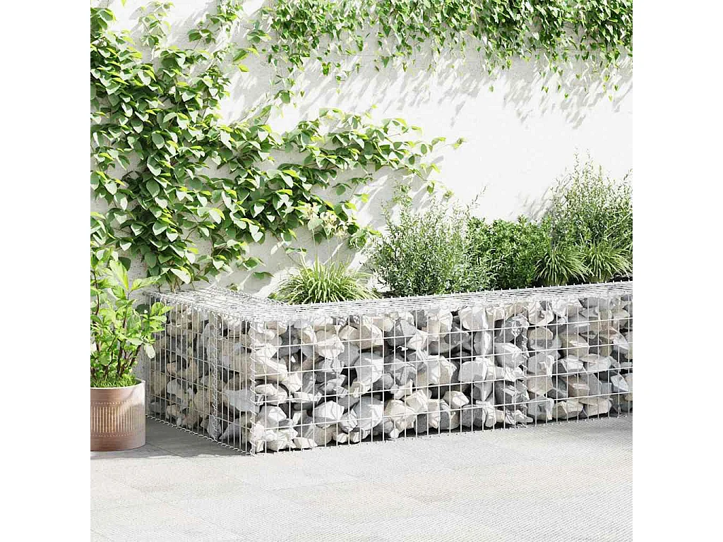 Mur en gabion-Panier de gabion Acier galvanisé 100x50x50 cm