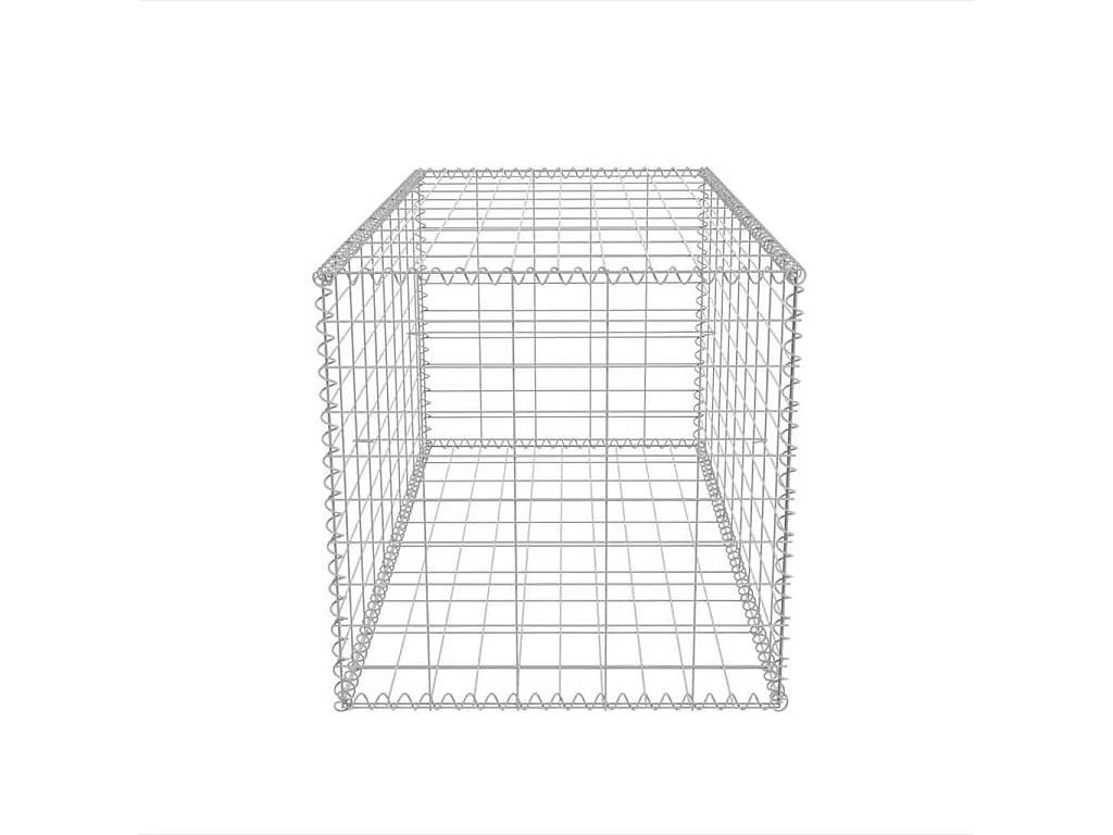 Mur en gabion-Panier de gabion Acier galvanisé 100x50x50 cm