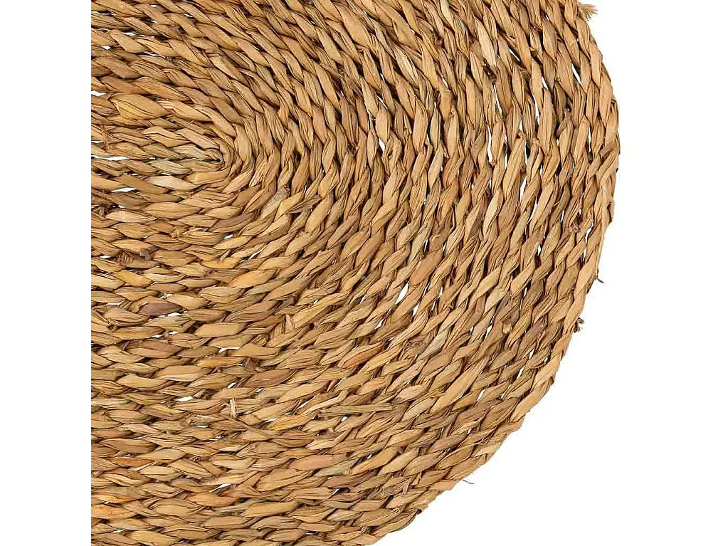 Felpudo de fibra marrón 60x40x1.2h cm