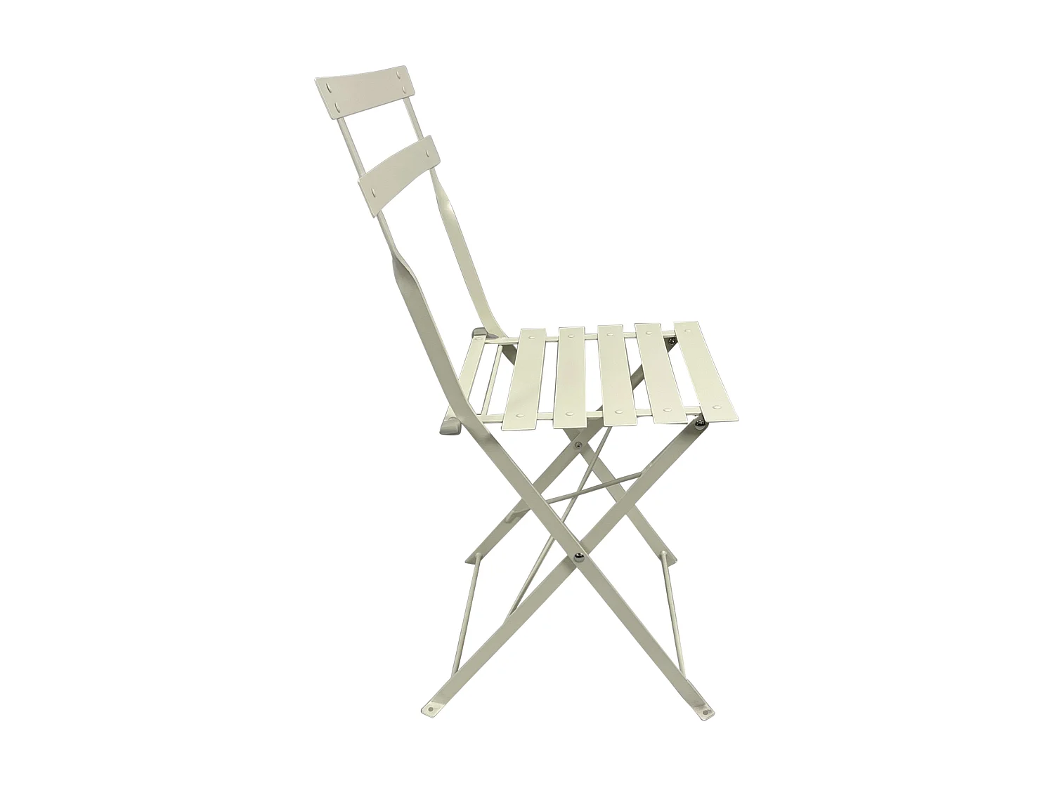 Pack 2 sillas plegables Greensboro exterior Beige