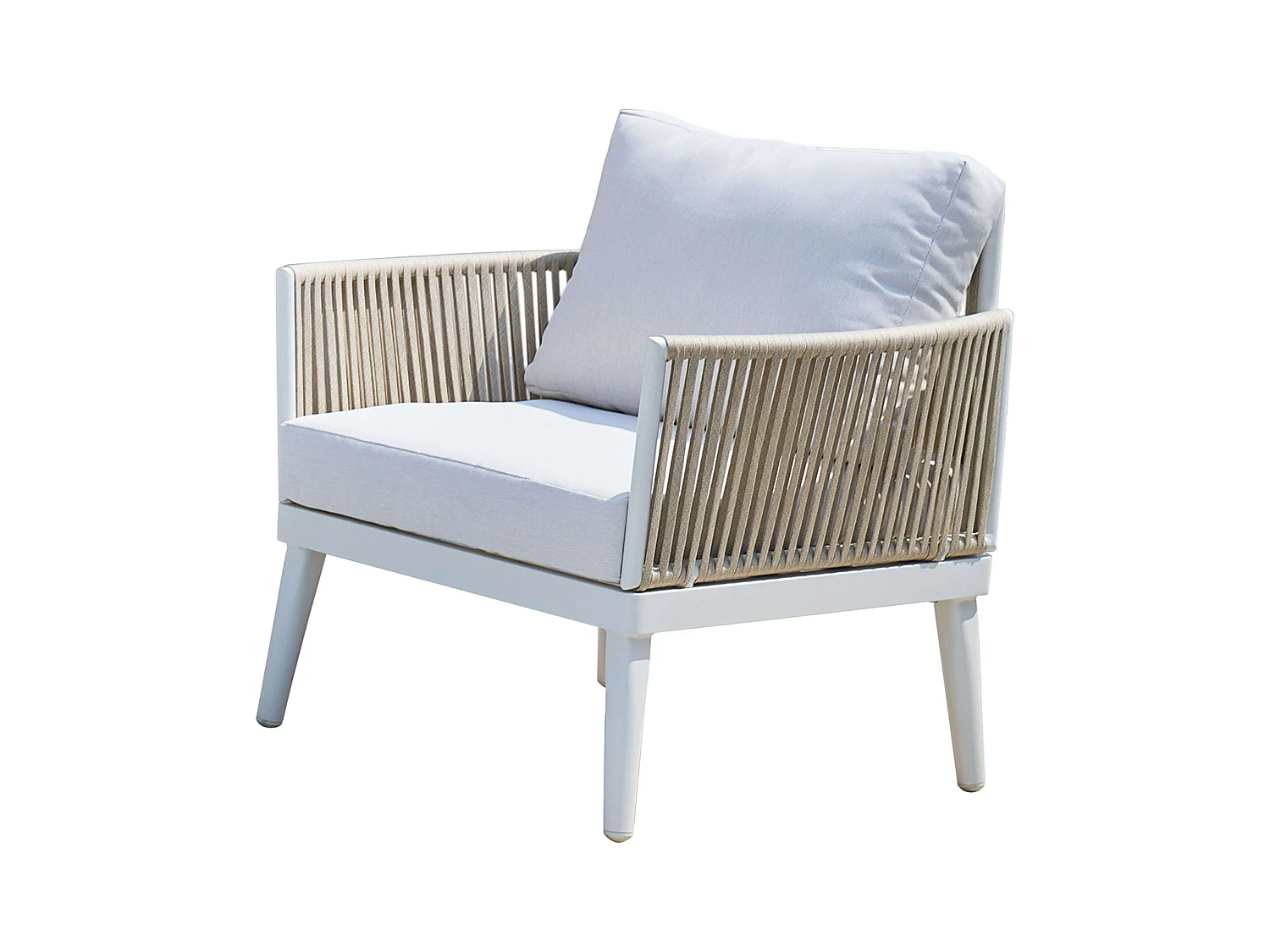 Pack Exterior Jardín Ibiza con 2 Sofás Individuales y Sofá 3 Plazas