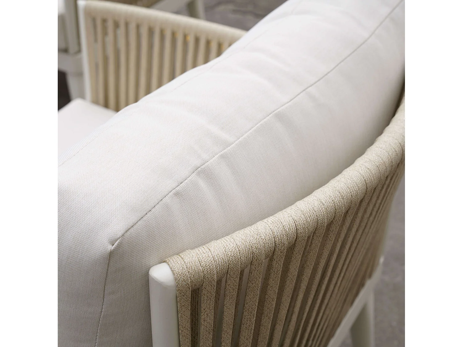 Pack Exterior Jardín Ibiza con 2 Sofás Individuales y Sofá 3 Plazas