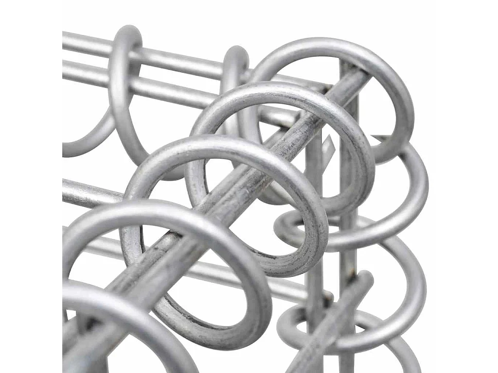 Mur en gabion-Panier de gabion Acier galvanisé 100x50x100 cm