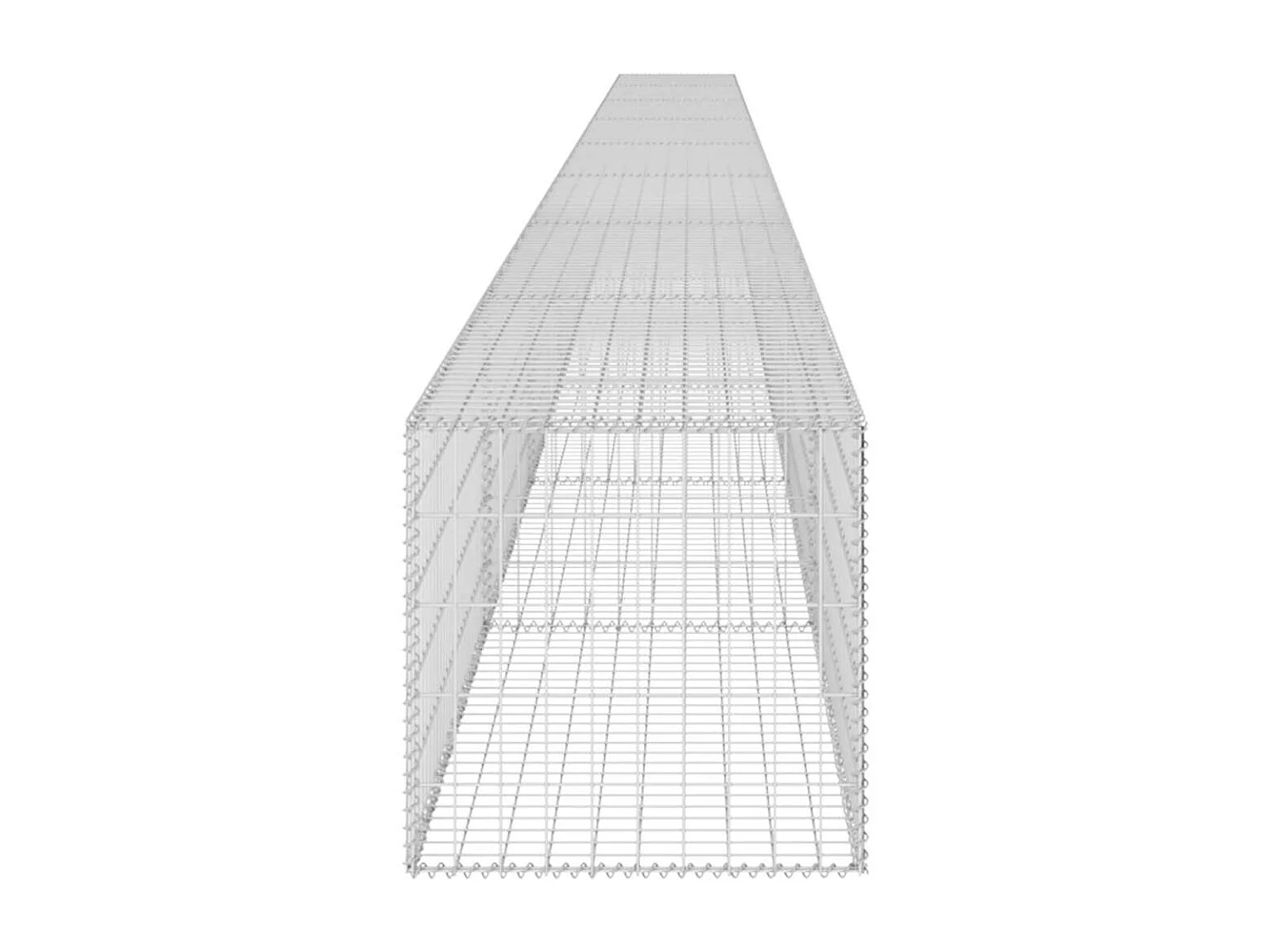 Mur en gabion-Panier de gabion avec couvercles Acier galvanisé 900x50x50 cm