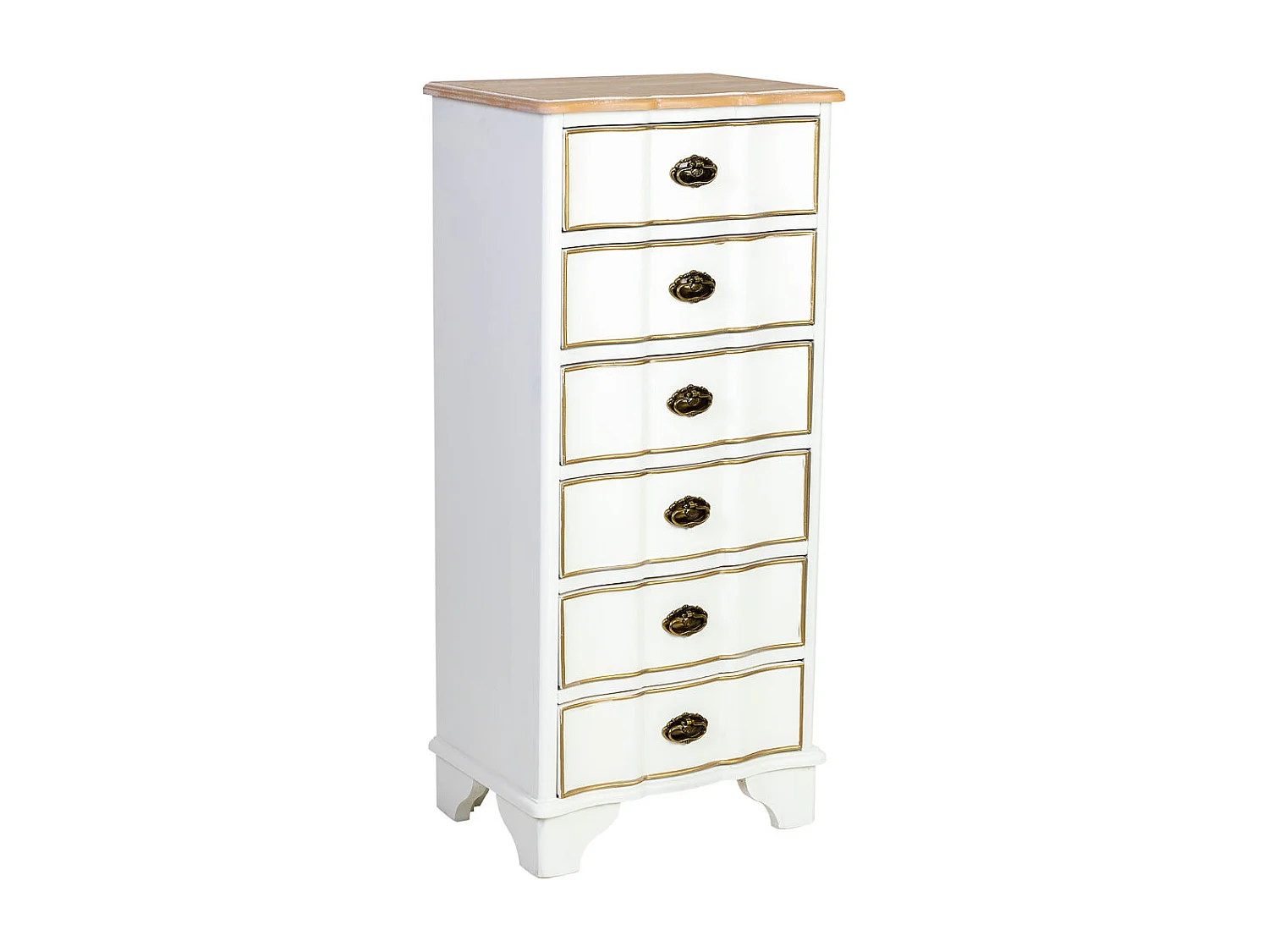 Sinfonier de Madera de 6 cajones 50x35x110h cm