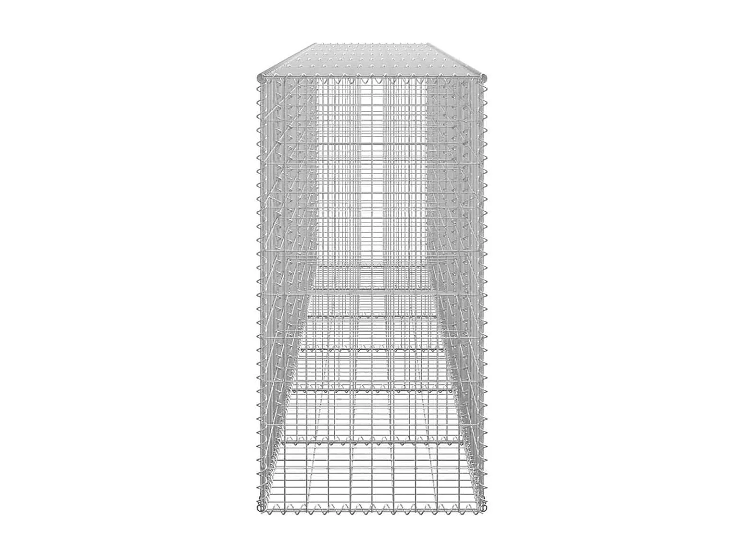 Mur en gabion-Panier de gabion avec couvercles Acier galvanisé 300x50x100 cm