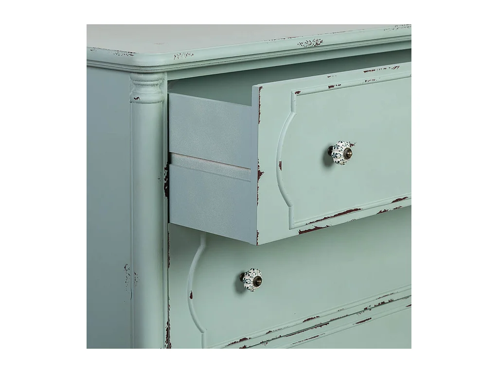 Cómoda de Madera de 3 cajones 100x38x86.5h cm