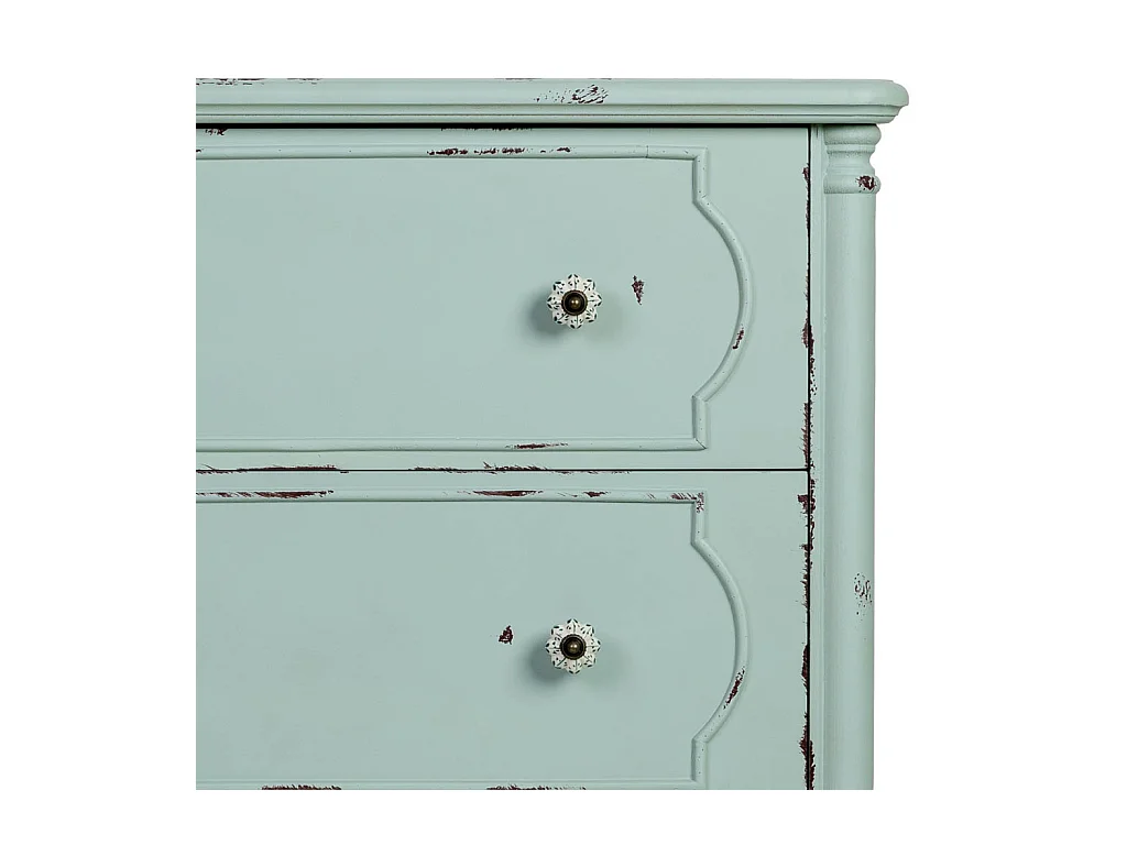 Cómoda de Madera de 3 cajones 100x38x86.5h cm