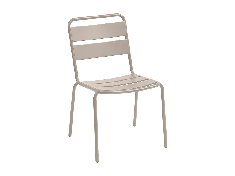 Pack 2 Sillas Fijas Phuket Exterior Terraza Jardín Balcón Arcilla