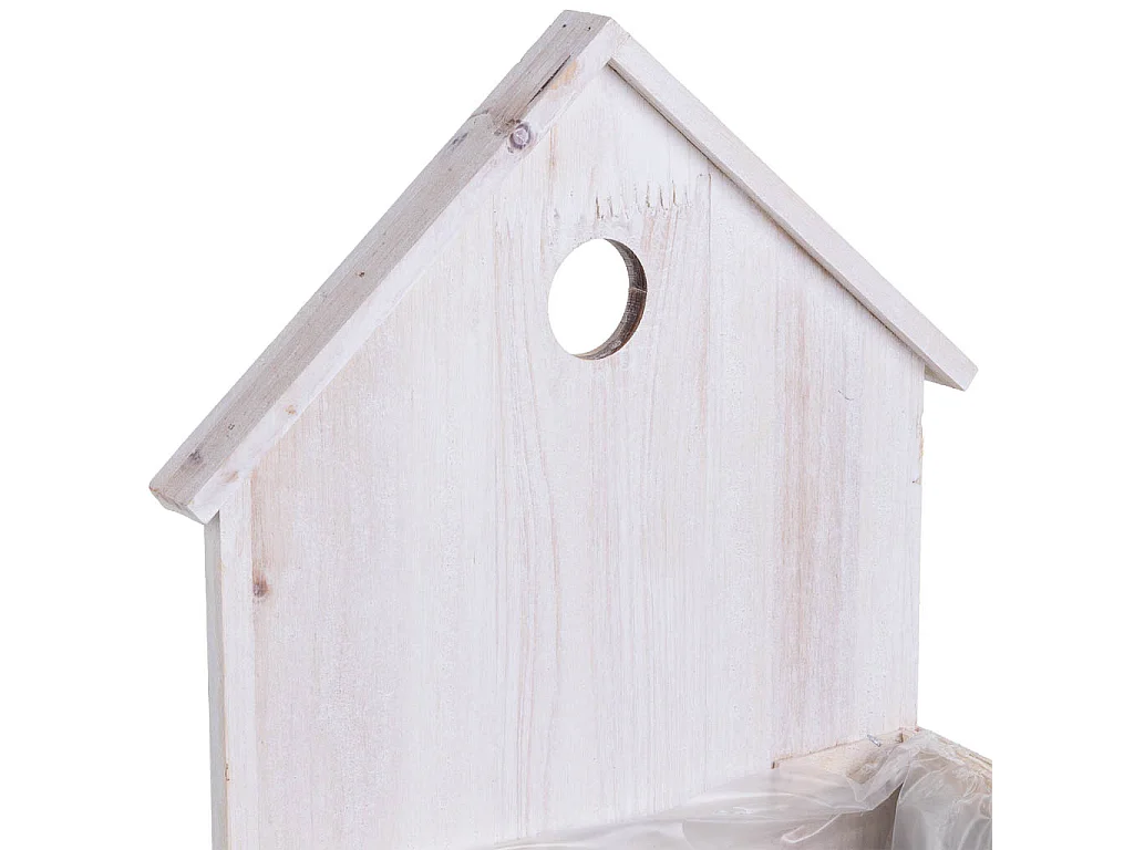 Suporte redondo em bambu cinzento 25x15x31/11A cm