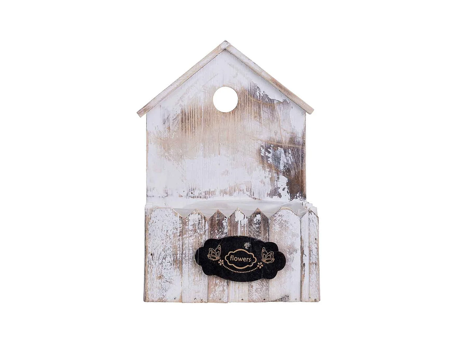 Support carré en bois 21 x 10 x 29 cm H