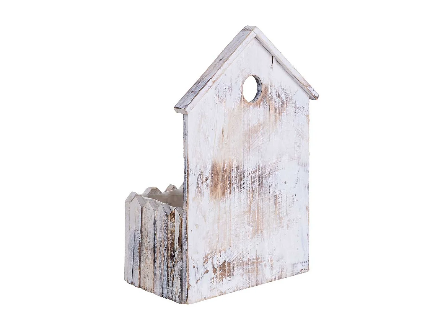 Soporte macetero de Madera cuadrado 21x10x29/10h cm