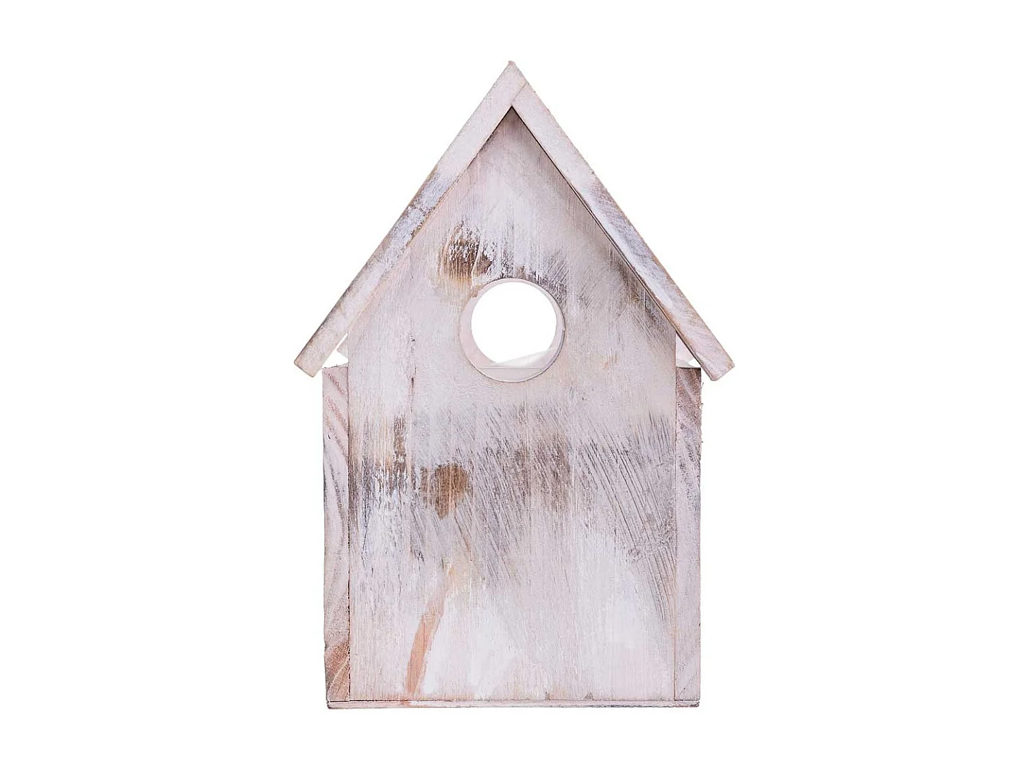 Soporte macetero de Madera rectangular 21x13x19/10h cm