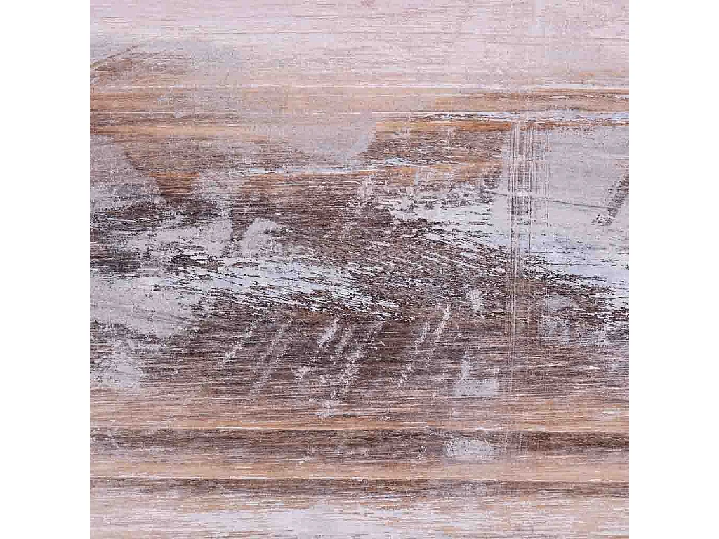 Soporte macetero de Madera rectangular 21x13x19/10h cm