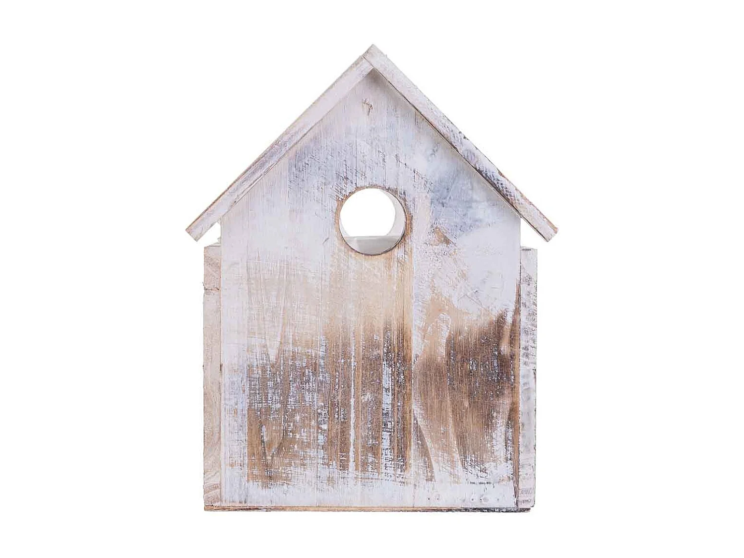 Soporte macetero de Madera rectangular 28x17x21/12h cm