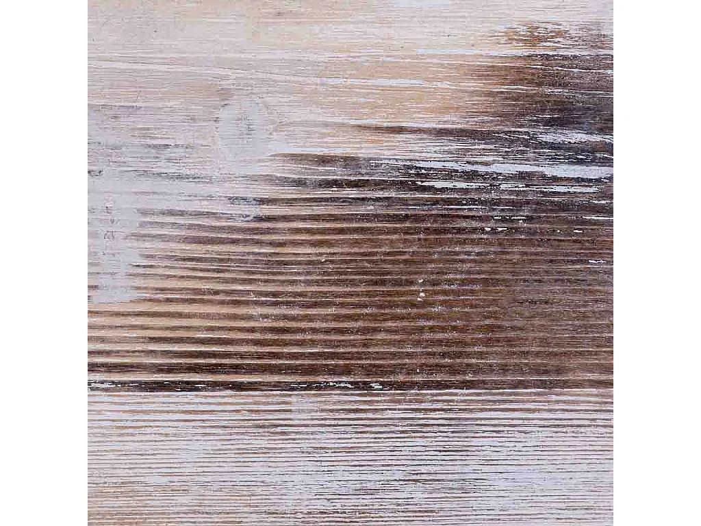 Suporte quadrado de madeira para vasos 20x18x26/12A cm