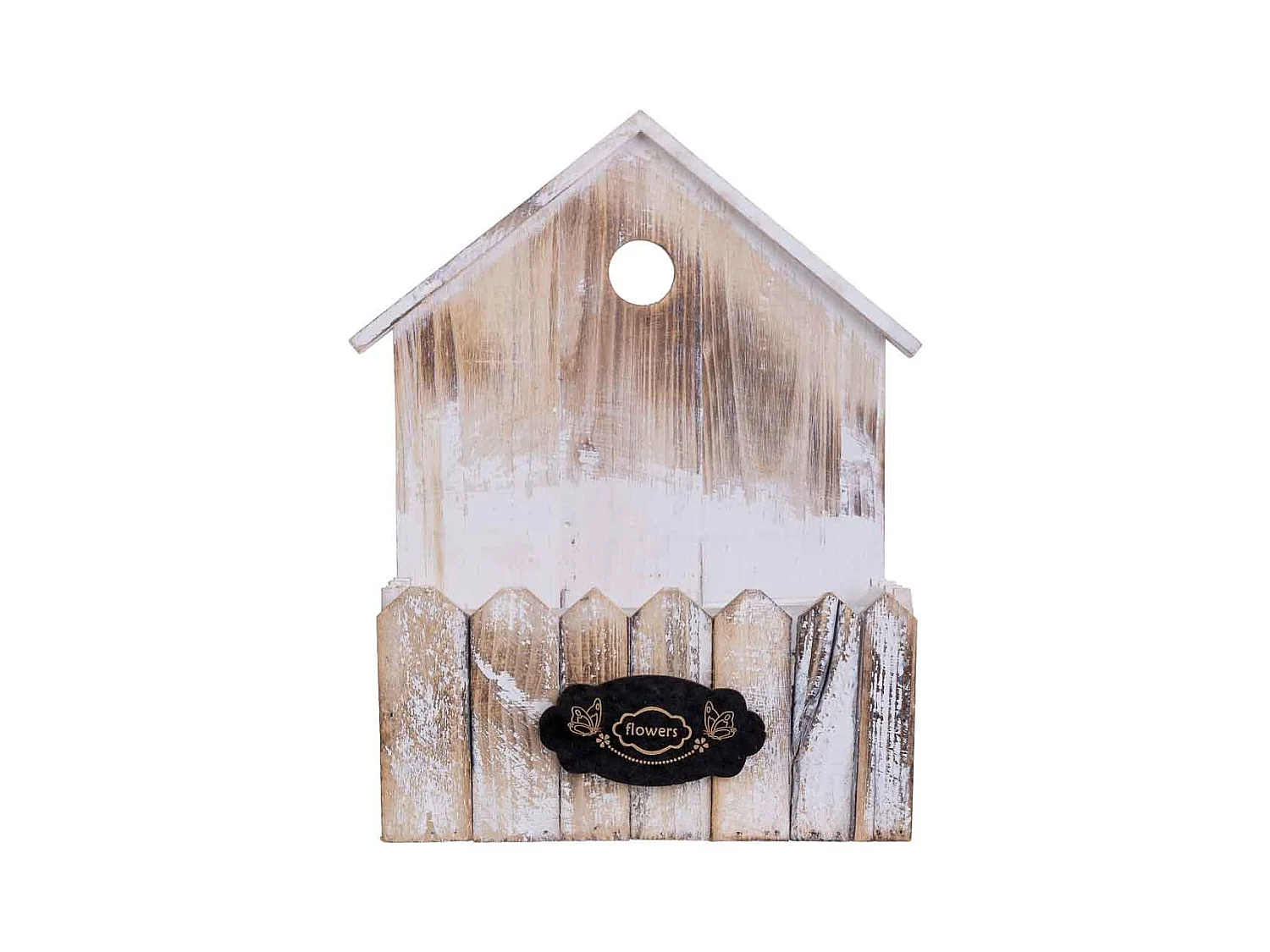 Support carré en bois 26 x 13 x 33 cm H