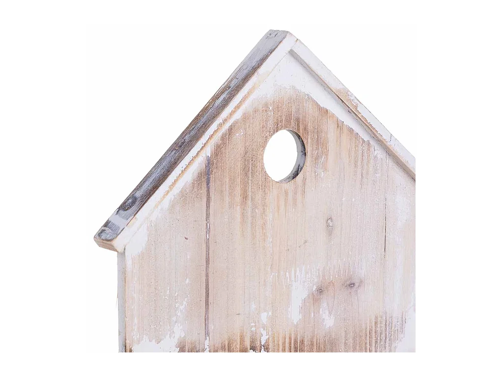 Support rond en bois 24 x 16 x 31 cm H