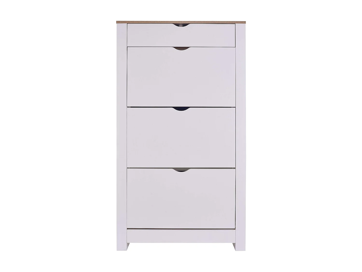 Étagère à chaussures, aggloméré avec finition feuille, 23,5 x 78 x 140 cm