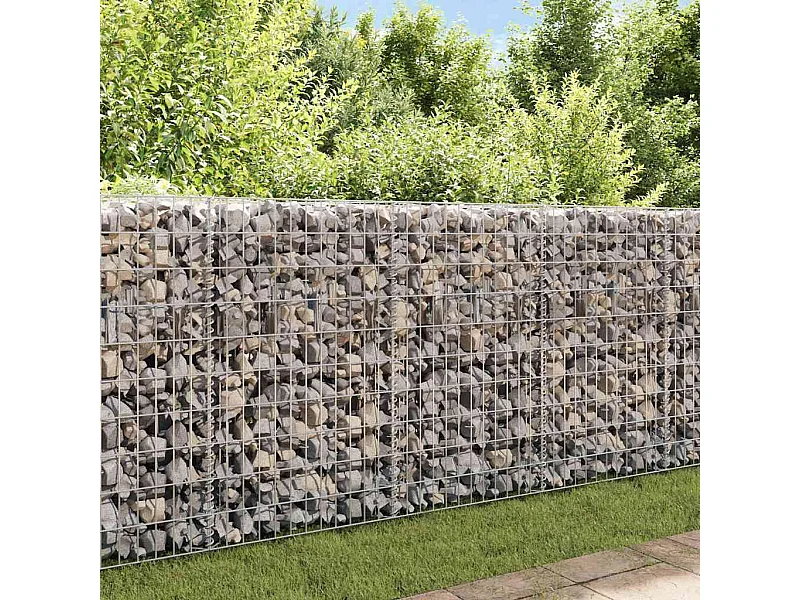 Mur en gabion-Panier de gabion Acier galvanisé 120x30x50 cm