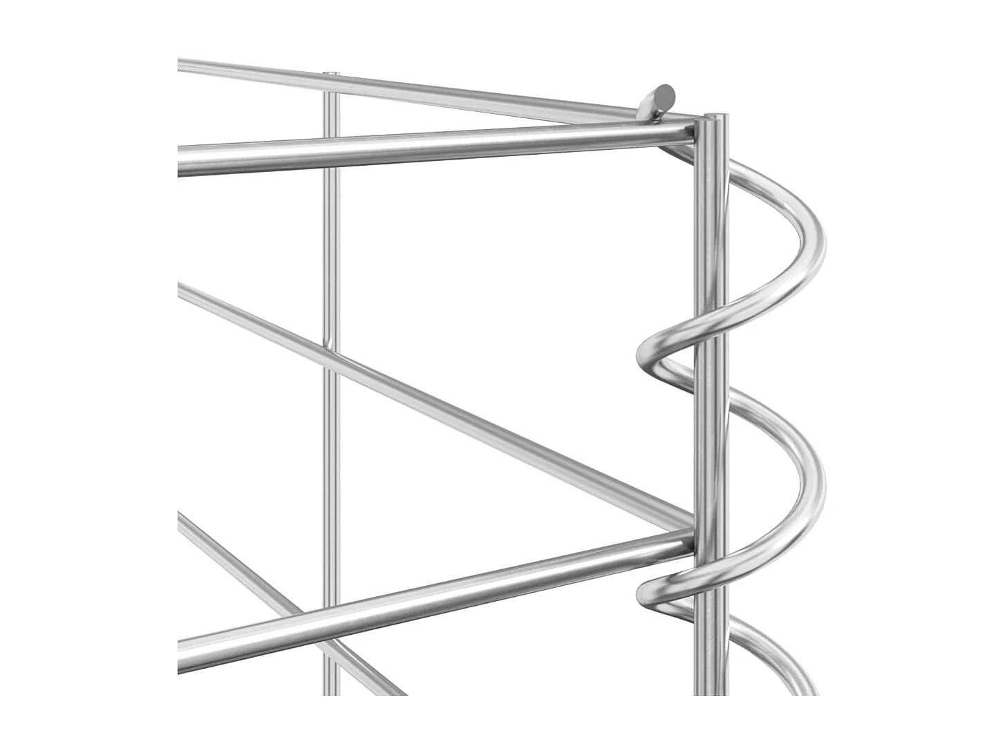 6 gabions en fil galvanisé de haute qualité