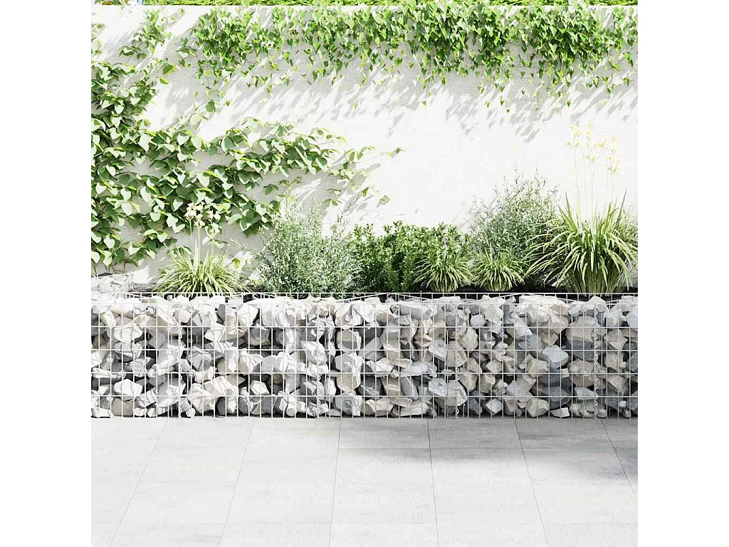 Panier de gabion-Mur en gabion Acier galvanisé 300x30x50 cm