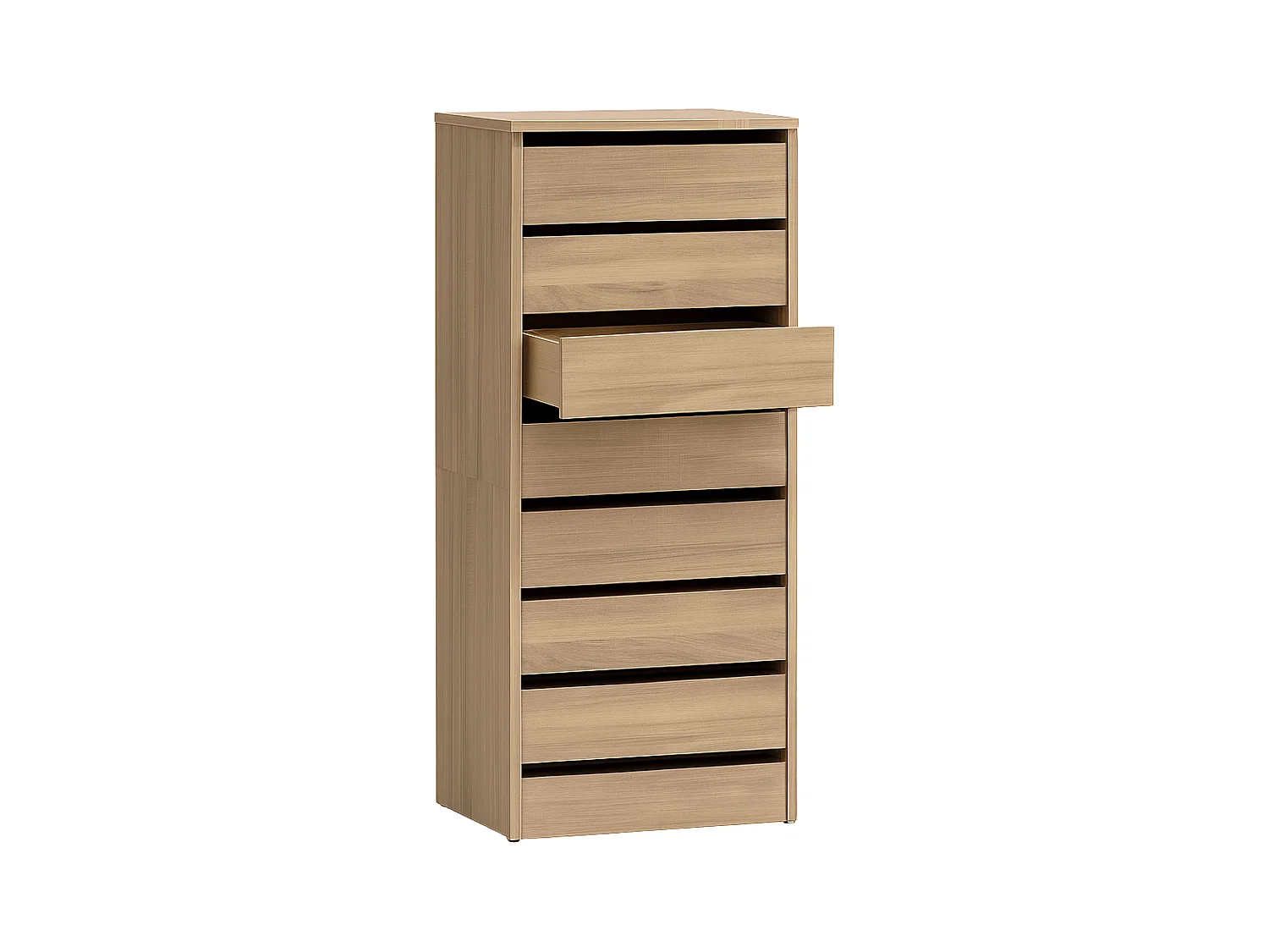 Pack 2 Cajoneras Armarios Roble Cambrian 46x64x45 cm