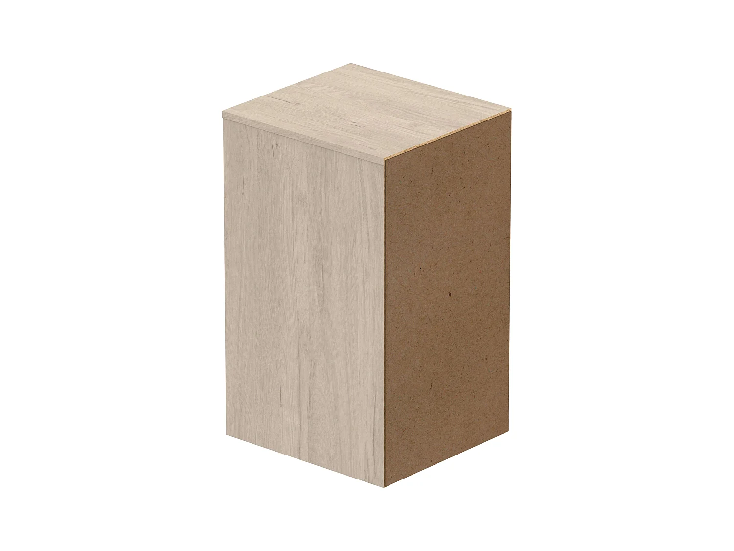 Cajonera Eko 5 Cajones Roble Aurora Oficina Mueble 71x40x43 cm