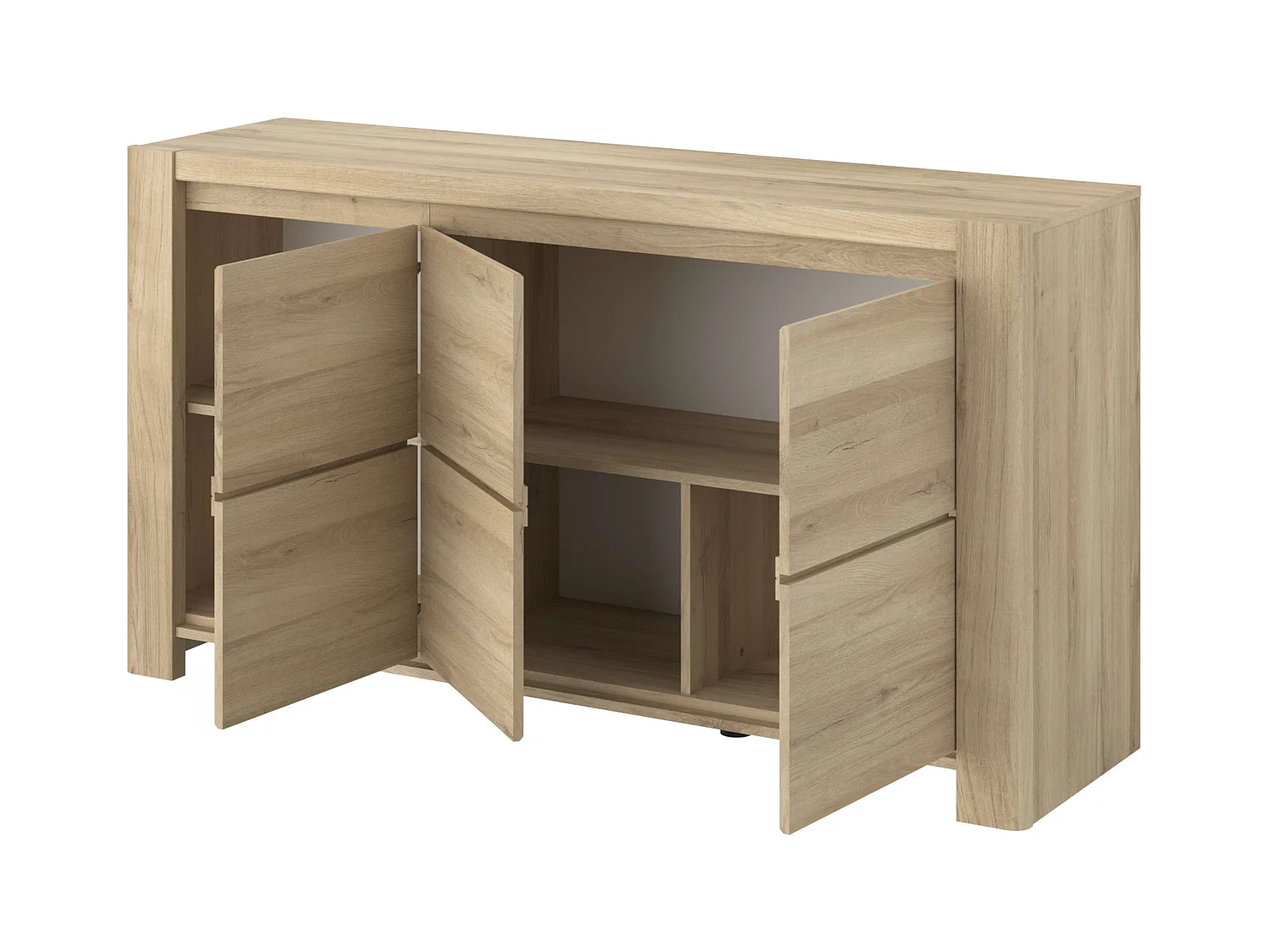 Buffet de salle à manger City en chêne Kronberg 153x83x44 cm Salle à manger moderne