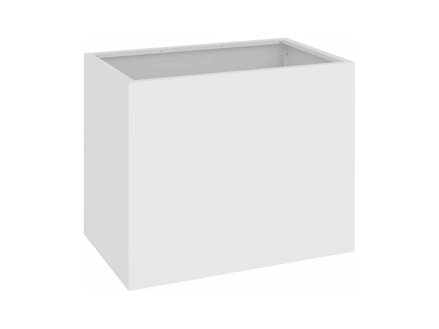 Maceta para Jardín | Jardinera | Macetero Blanco 50 x 32 x 40 cm