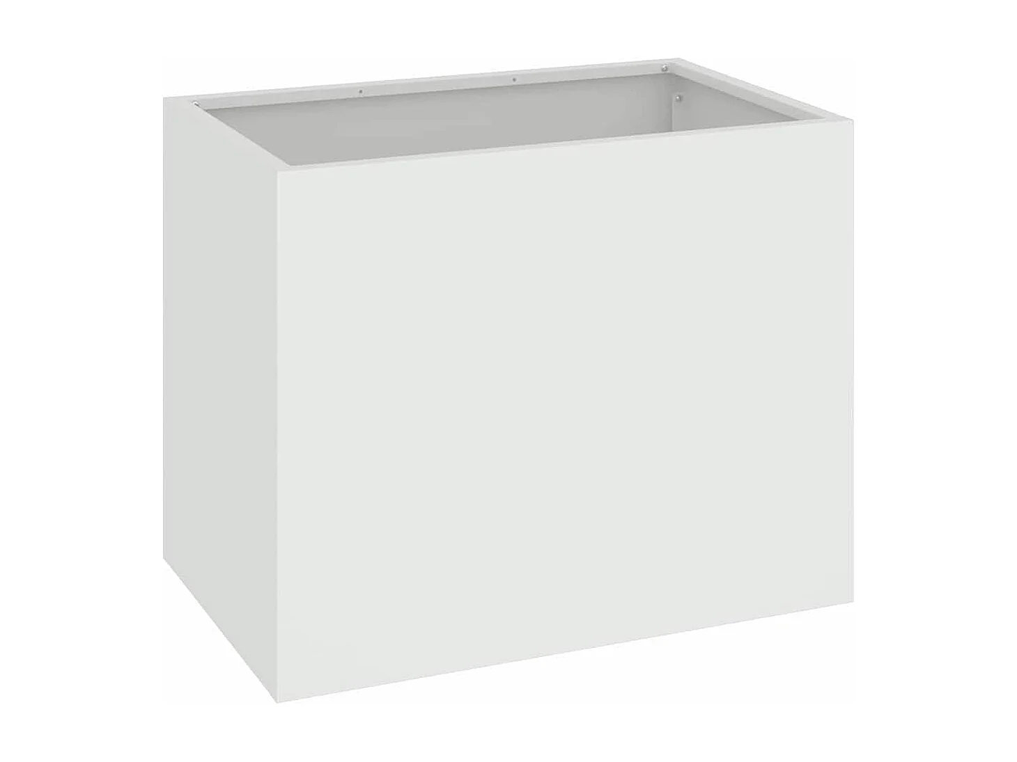 Maceta para Jardín | Jardinera | Macetero Blanco 50 x 32 x 40 cm