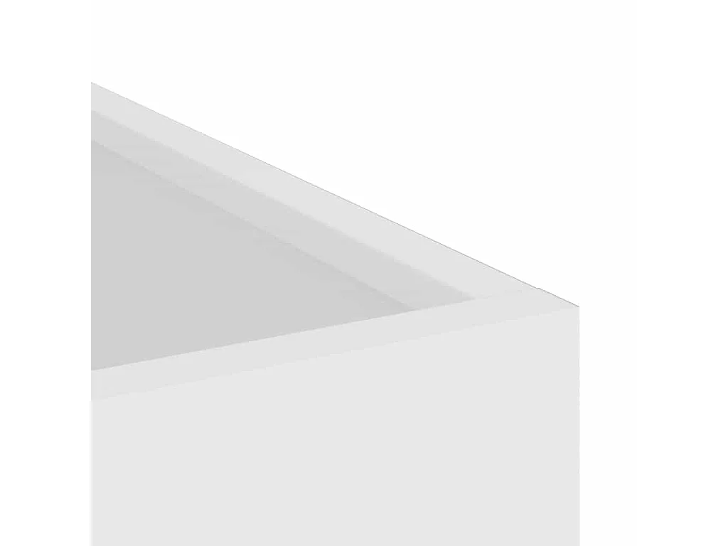 Maceta para Jardín | Jardinera | Macetero Blanco 50 x 32 x 40 cm