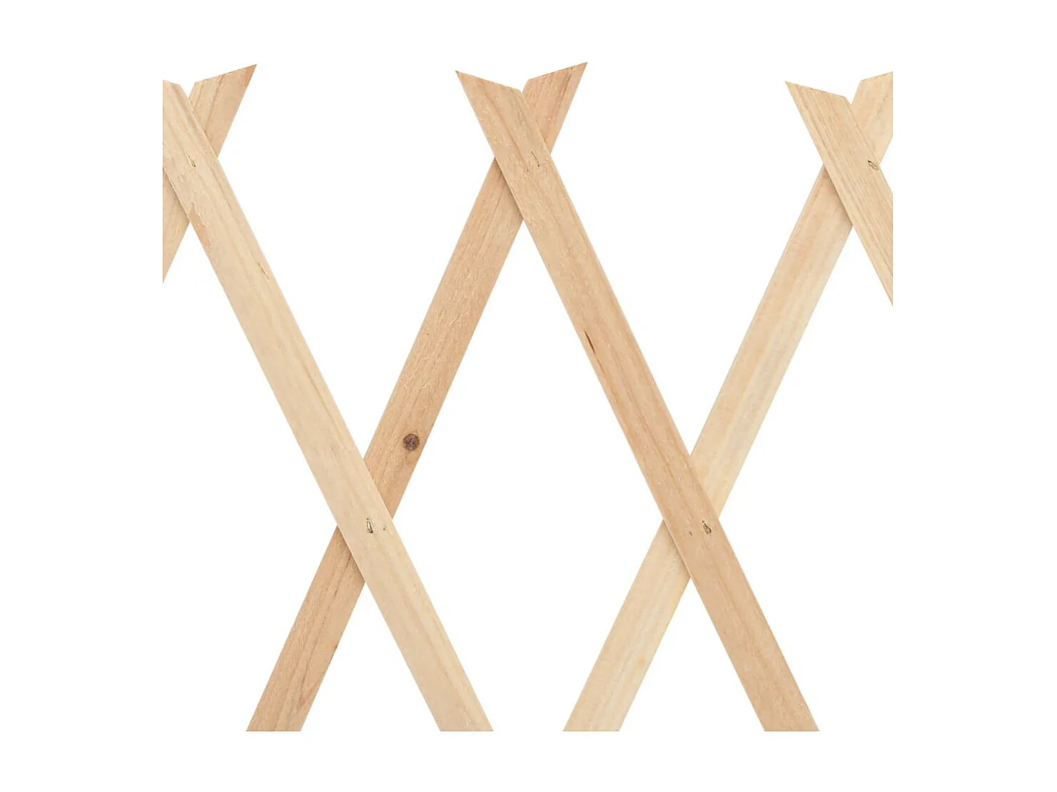 Treillis jardin-Clôture à treillis Bois de sapin 180x60 cm