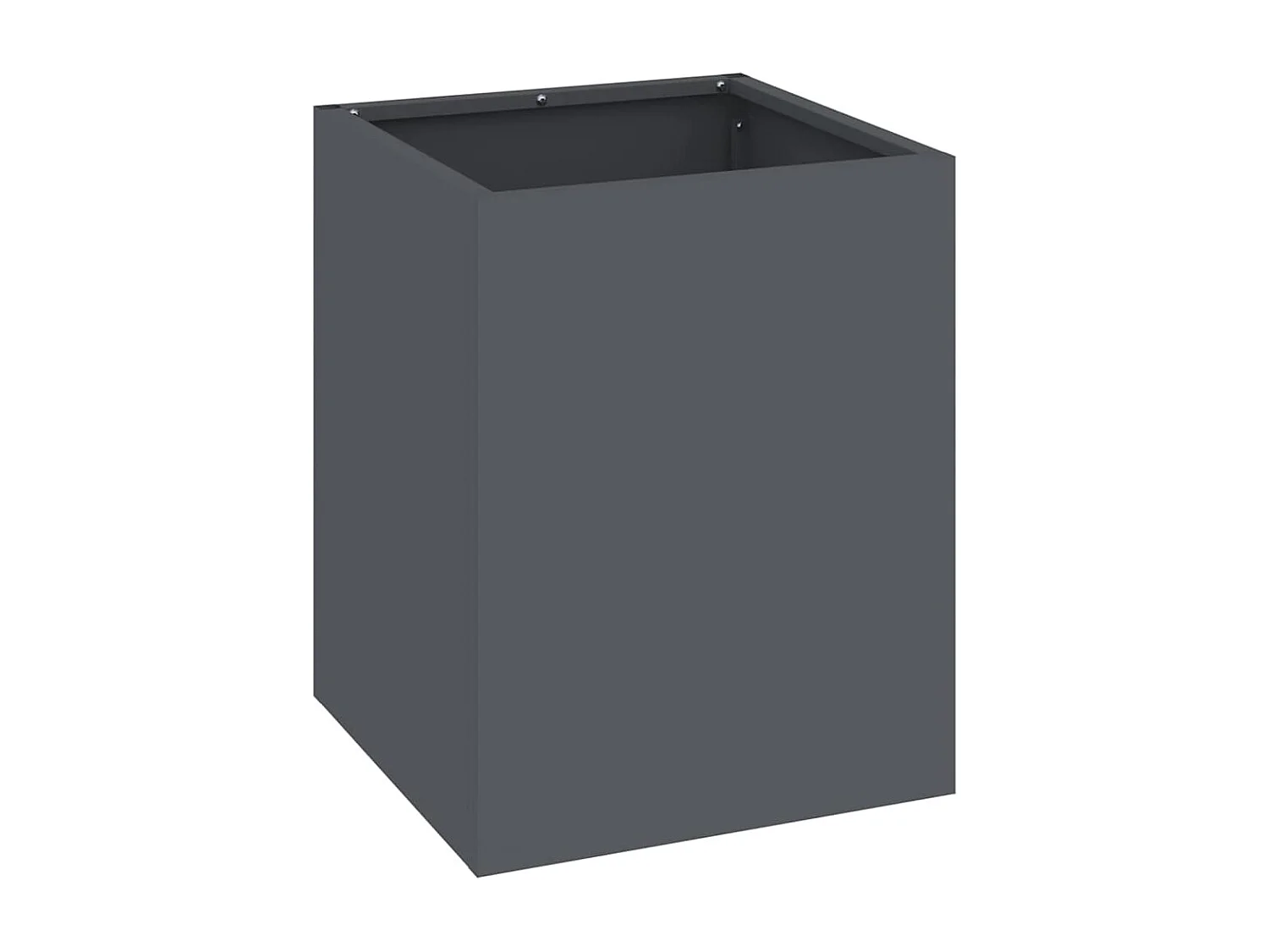 Maceta para Jardín | Jardinera | Macetero Antracita Acero laminado en frío