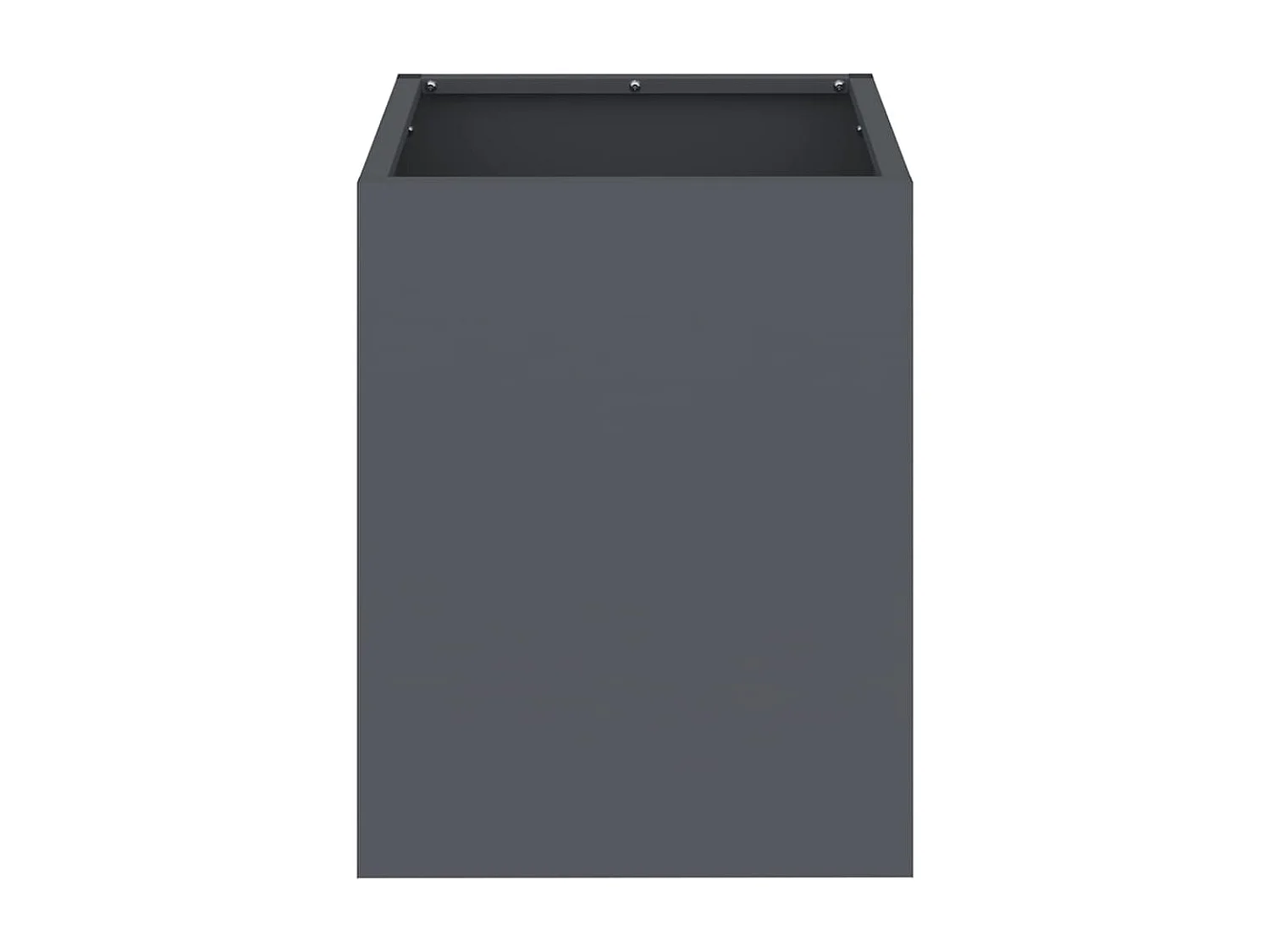 Maceta para Jardín | Jardinera | Macetero Antracita Acero laminado en frío