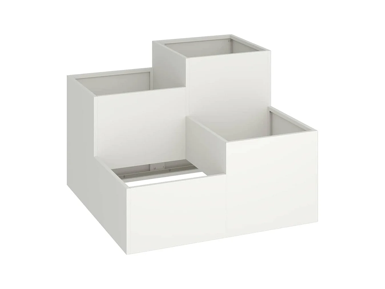 Maceta para Jardín | Jardinera | Macetero 80 x 80 x 60 cm Acero