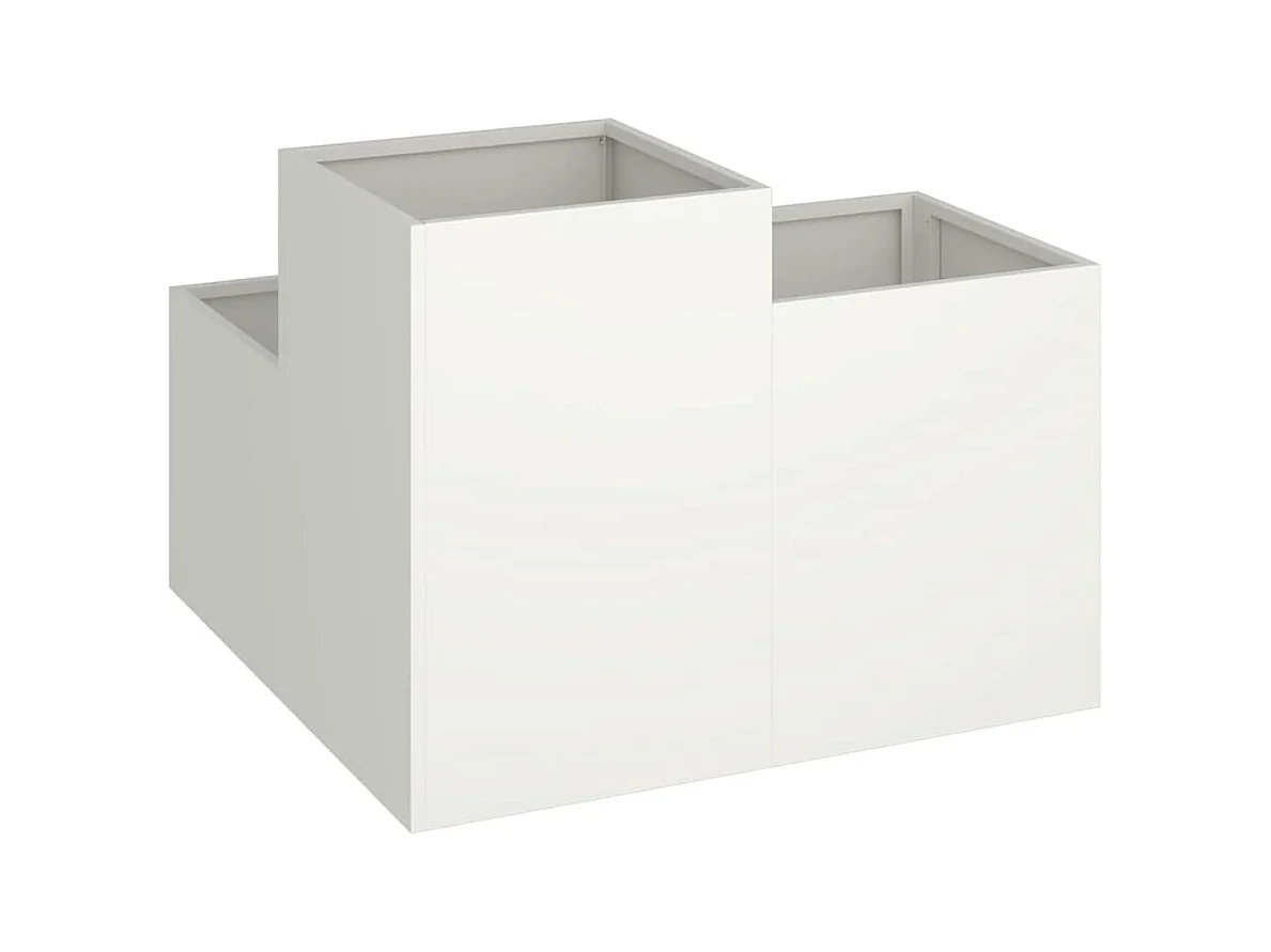 Maceta para Jardín | Jardinera | Macetero 80 x 80 x 60 cm Acero