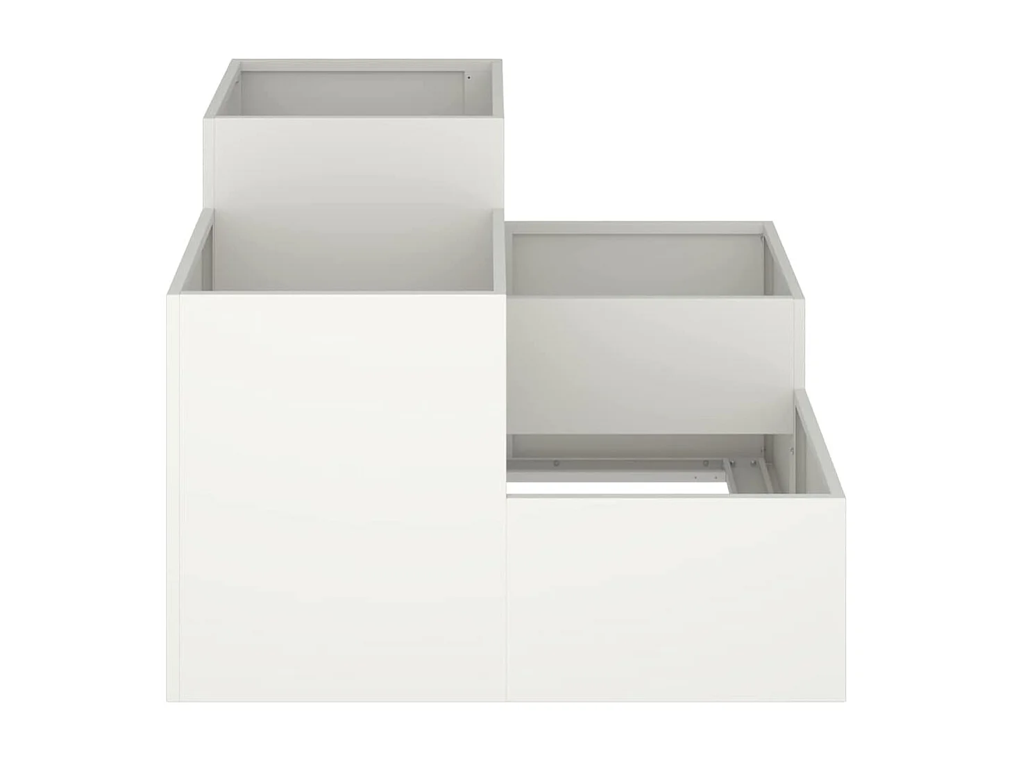 Maceta para Jardín | Jardinera | Macetero 80 x 80 x 60 cm Acero