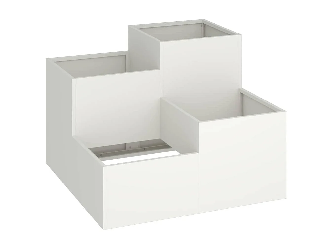 Maceta para Jardín | Jardinera | Macetero 80 x 80 x 60 cm Acero