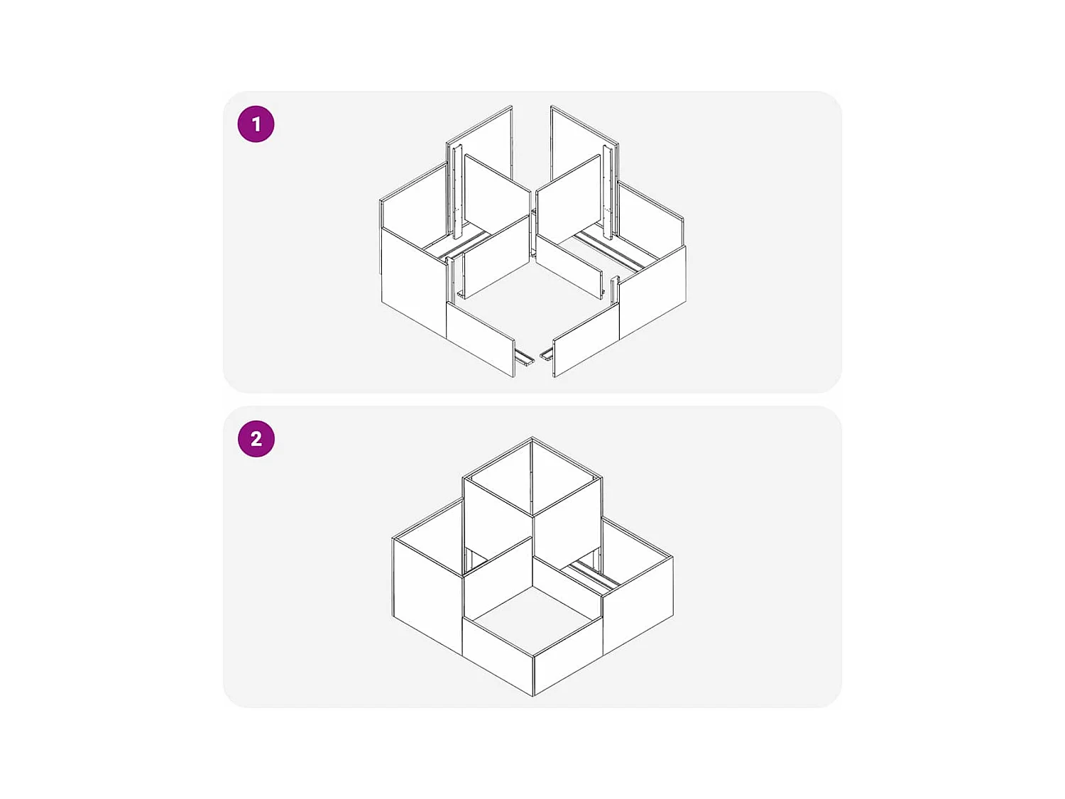 Maceta para Jardín | Jardinera | Macetero Plateado 100 x 100 x 60 cm Acero inoxidable