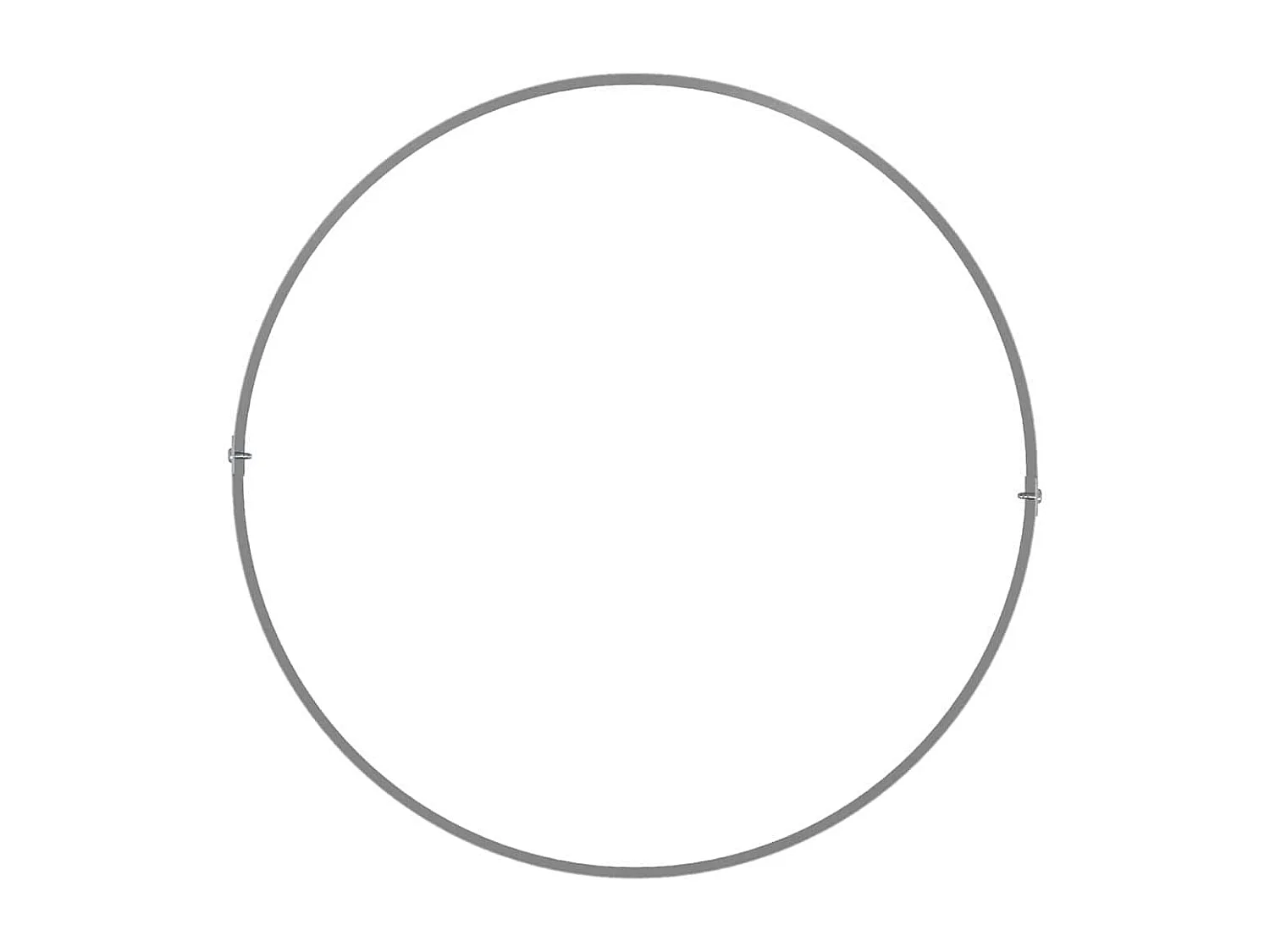 Cache-pot de jardin | Jardinière Argent 40 x 40 x 20 cm Acier galvanisé