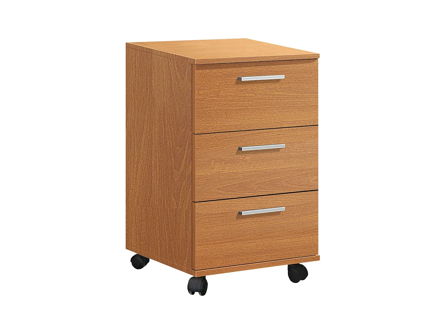 Commode 3 tiroirs Buc Cerisier 42x68x35 cm