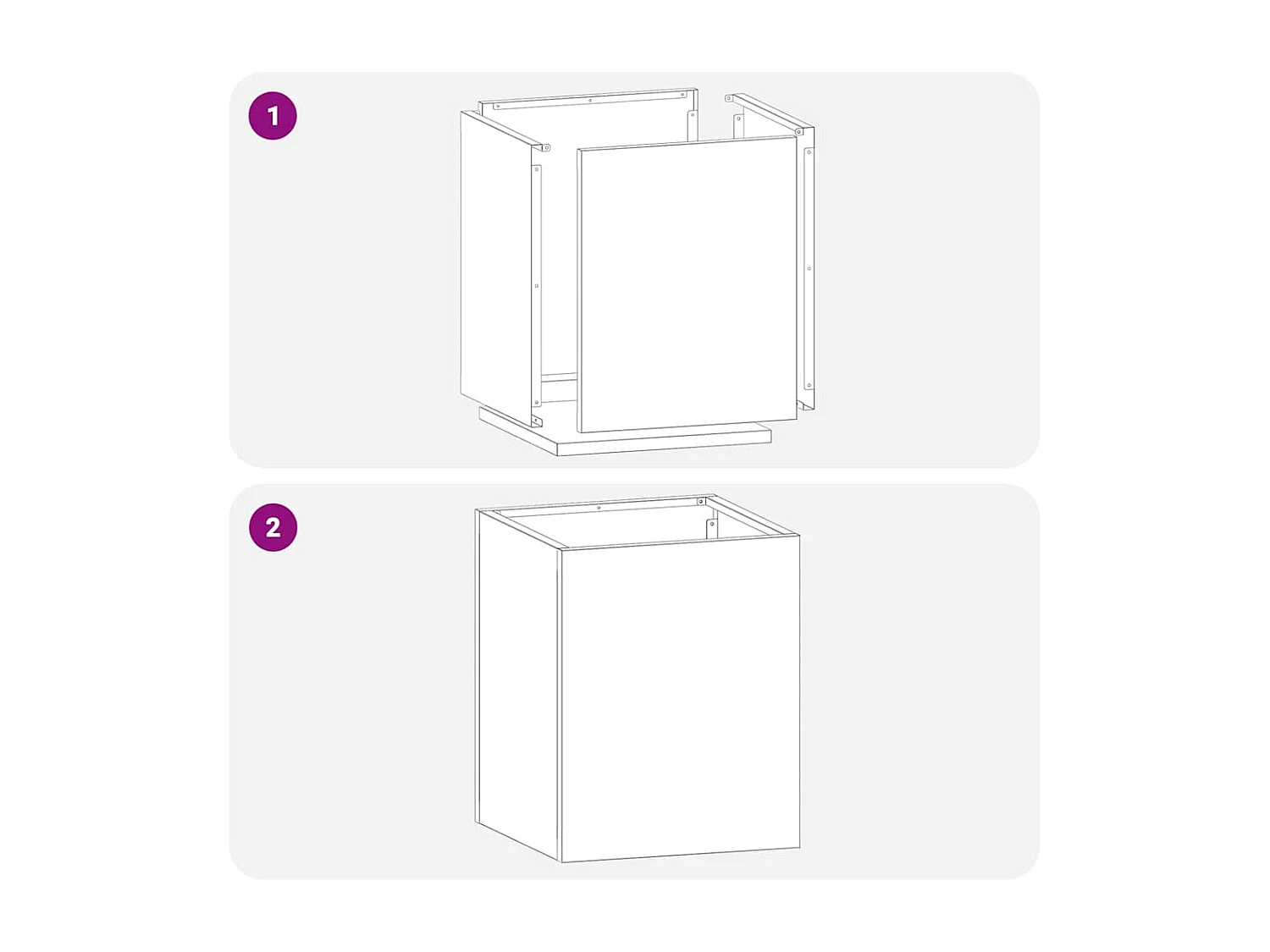 Cache-pot de jardin | Jardinière Marron 32 x 32 x 40 cm Acier vieilli