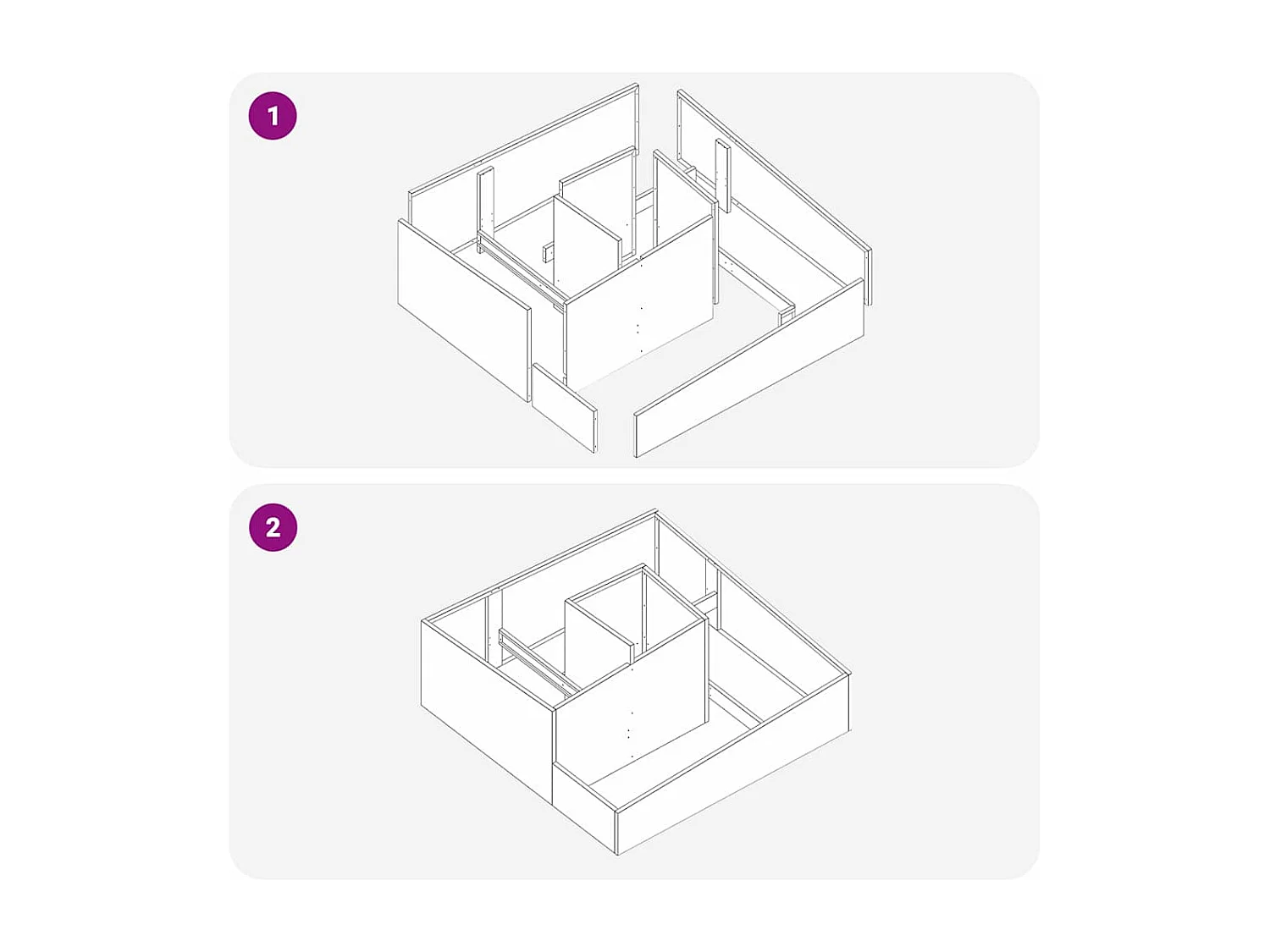 Cache-pot de jardin | Jardinière Argent 100 x 100 x 50 cm Acier inoxydable
