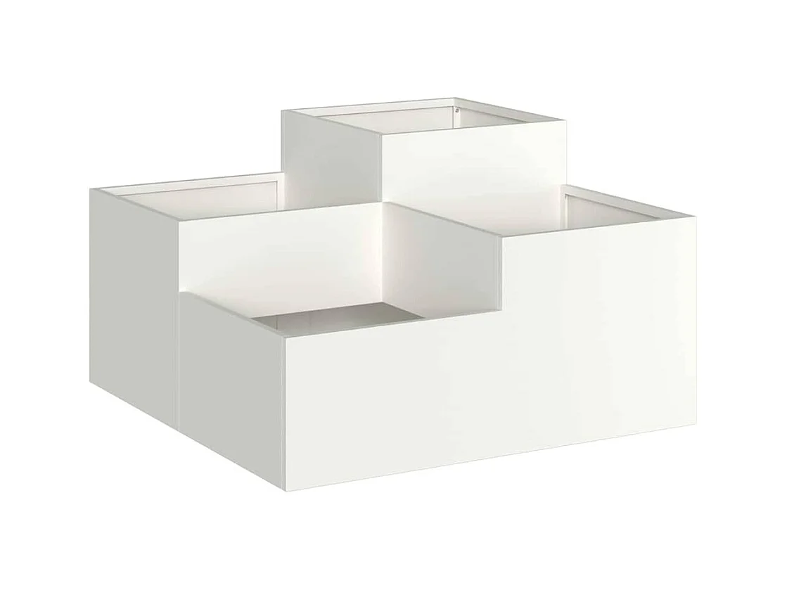 Maceta para Jardín | Jardinera | Macetero 80 x 80 x 48 cm Acero