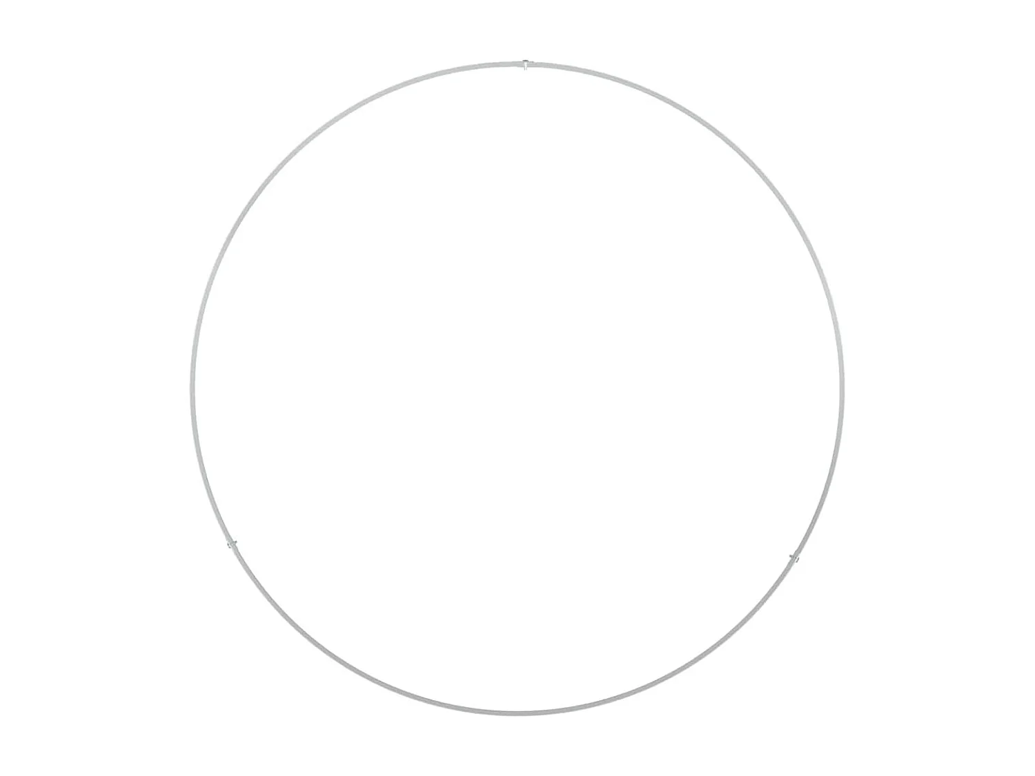 Cache-pot de jardin | Jardinière Blanc 80 x 80 x 20 cm Acier