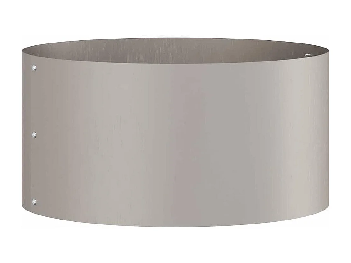 Cache-pot de jardin | Jardinière Marron 40 x 40 x 20 cm Acier cuivré