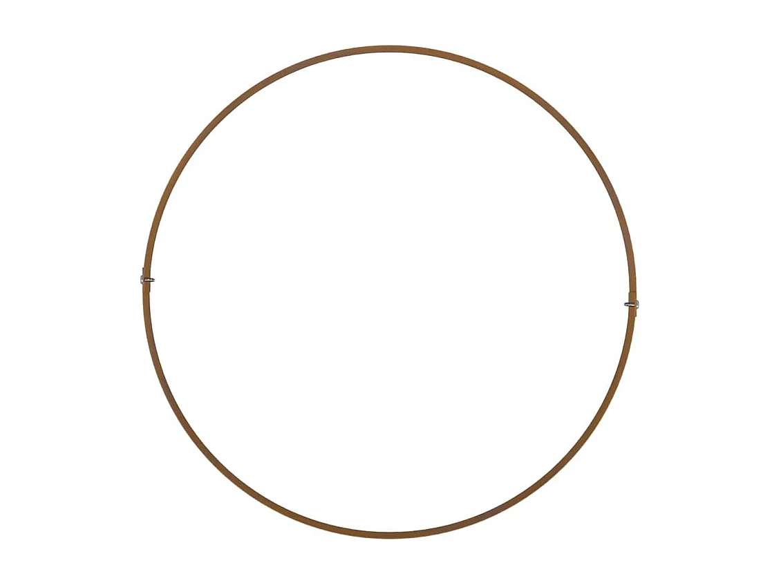 Cache-pot de jardin | Jardinière Marron 40 x 40 x 20 cm Acier cuivré